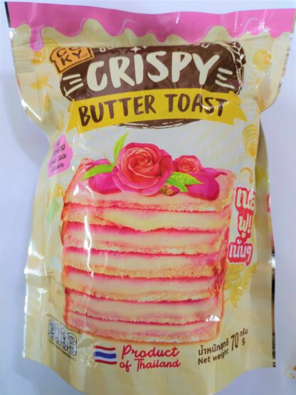COKY Crispy Butter Toast Strawberry Almond 80g