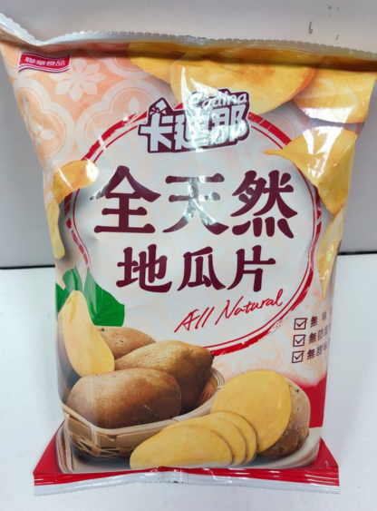 KDN Sweet Potato Chips non-addtives 62g 卡迪娜 全天然地瓜片 62g