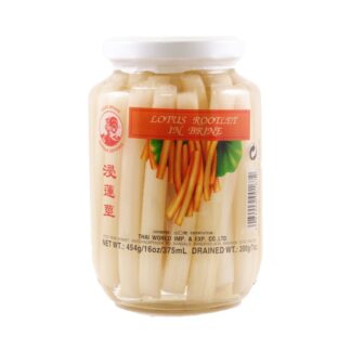 COCK BRAND Pickled Lotus Rootlets 454g