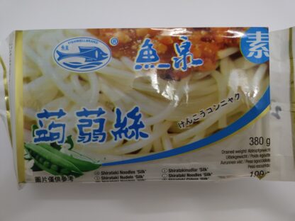 FISHWELLBRAND Shirataki Noodles Silk 380g 鱼泉蒟蒻丝 380g