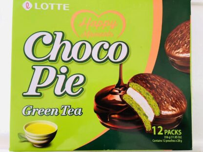 LOTTE Chocopie Green Tea 336g