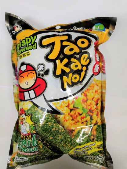 TAO KAE NOI SEAWEED Larb Flavour 40g 小老板脆紫菜凉拌酸辣剁鸡肉味 40g