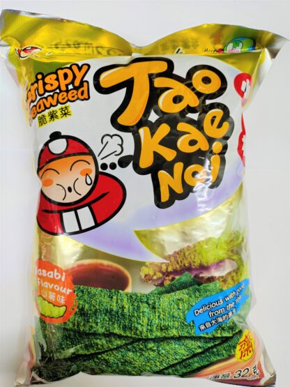 TAO KAE NOI SEAWEED Wasabi Flavour 40g 小老板脆紫菜山葵味 40g