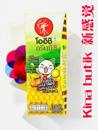 Oishi green tea honey lemon 180ml