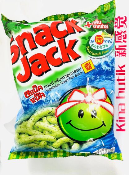 SNACK JACK Green Pea Snack Nori Wasabi 70g