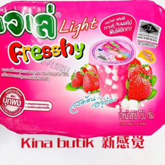 JELLY LIGHT Strawberry 125g 6st 草莓味果冻 125g 6支装