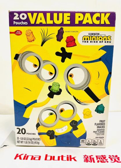 BETTY CROCKER Fruit Flavored Snack Minions 20x22.6g