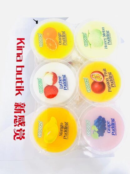 COCON Pudding Mix Flavour 6x80g