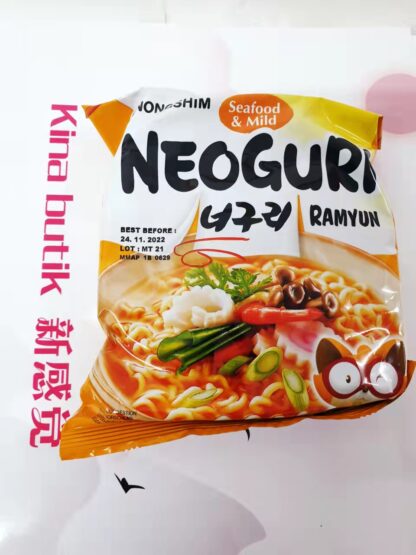 NONGSHIM Neoguri Ramyun Seafood and Mild 120g