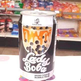 MADAM HONG Boba Lady Brown Sugar Bubble Tea 315ml 洪大妈 黑糖珍珠奶茶饮料 315ml