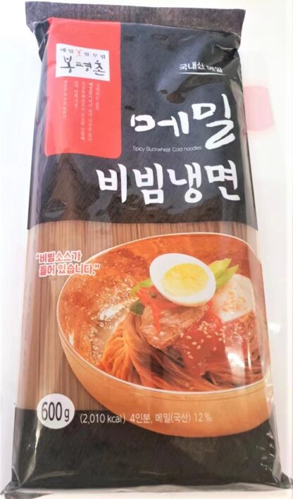BONGPYUNG Spicy Buckwheat Cold Noodle 600g