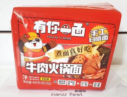 YouNiYiMian Instant Noodle Hot Pot Flavour 488g